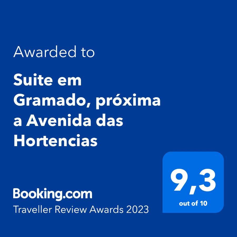 Suite Em Gramado, Proxima A Avenida Das Hortencias 외부 사진